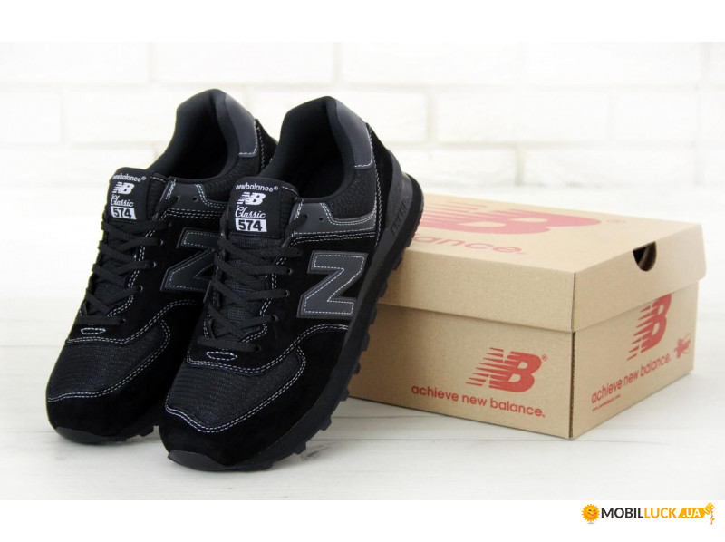   New Balance 574 Black (   574      36-45) 41