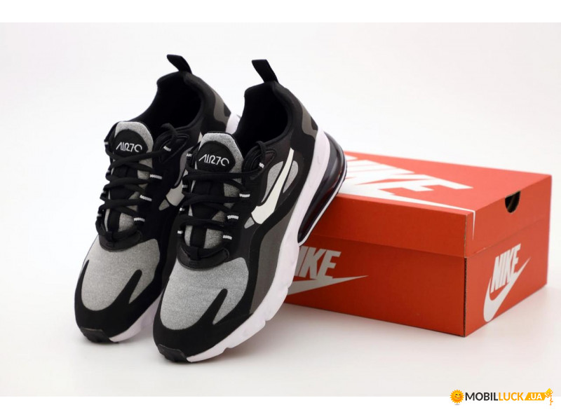   Nike Air Max 270 React Black Grey (   270  -) 44