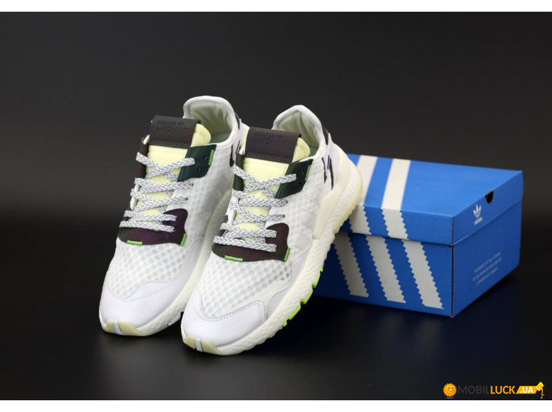   Adidas Nite Jogger White Rweflective (     ) 42