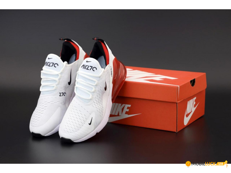  Nike Air Max 270 White Red (   270   ) / , 44, 