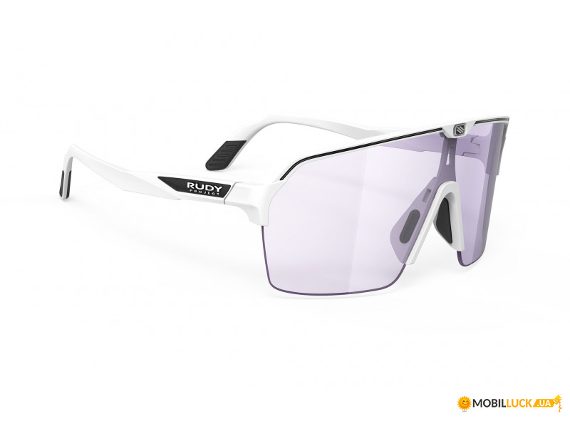   RUDY PROJECT SPINSHIELD AIR White Matte Laser Purple