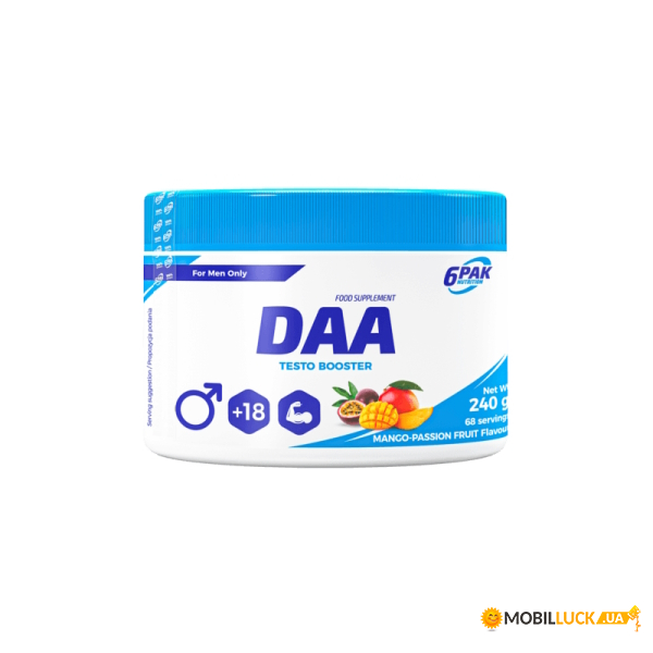 ϳ  6PAK Nutrition DAA 240  -