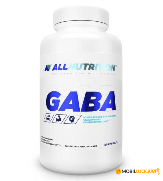  All Nutrition GABA -120 cap 100-63-9007077-20