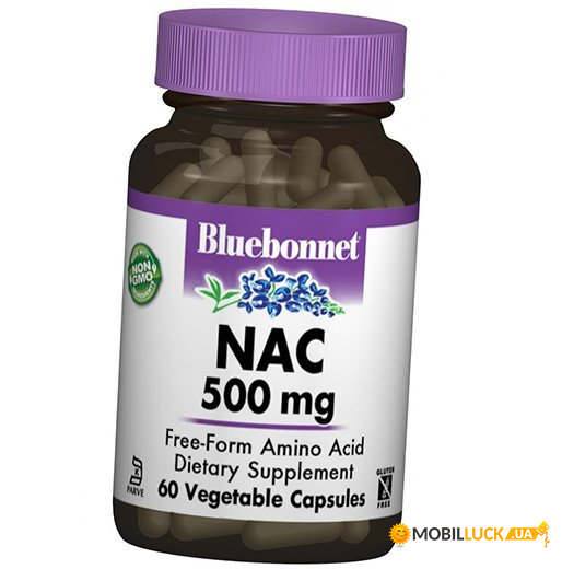  Bluebonnet Nutrition NAC 500 60  (70393001)