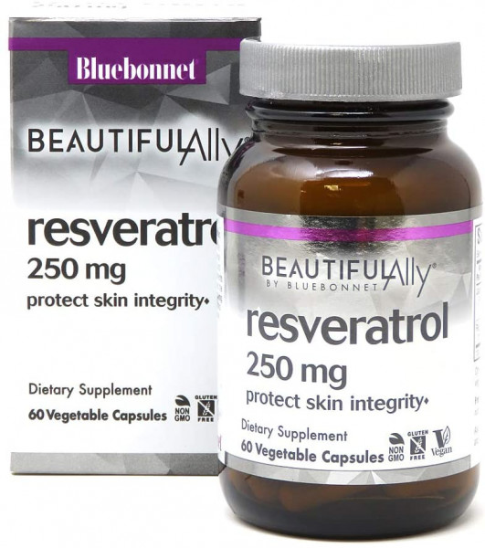   Bluebonnet Nutrition Resveratrol 250   60  (4384302924)