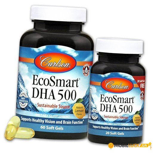   Carlson Labs EcoSmart DHA 80   (67353024)