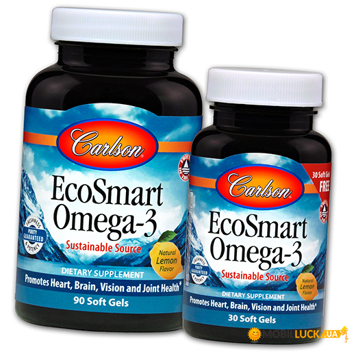   Carlson Labs EcoSmart Omega-3 120   (67353009)