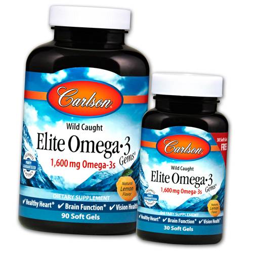   Carlson Labs Elite Omega-3 120   (67353010)