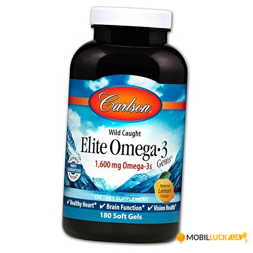   Carlson Labs Elite Omega-3 180   (67353010)