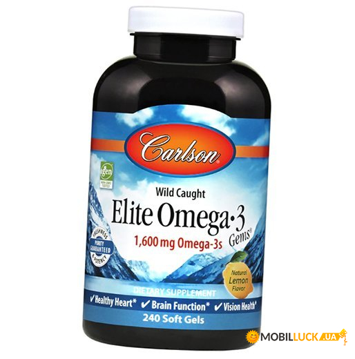   Carlson Labs Elite Omega-3 240   (67353010)