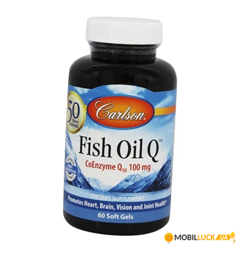   Carlson Labs Fish Oil Q 60  (67353012)