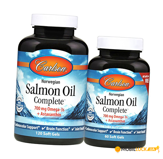   Carlson Labs Salmon Oil Complete 180  (67353017)