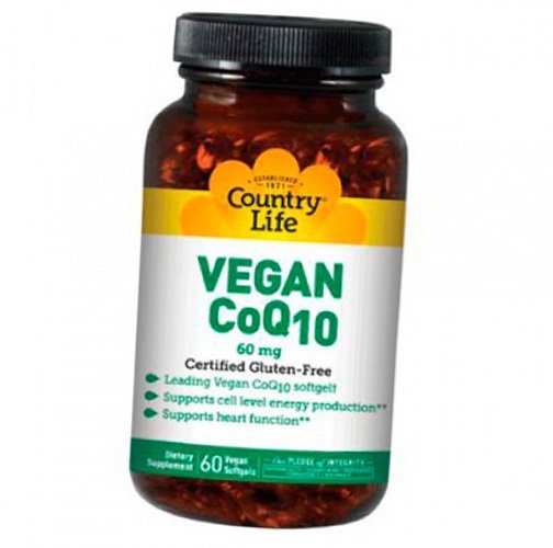  Country Life Vegan COQ10 60   (70124004)