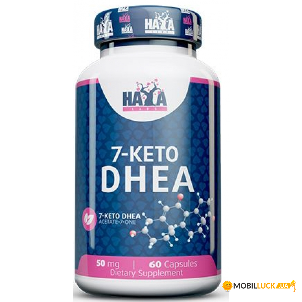   Haya Labs 7-KETO DHEA 50 mg 60 