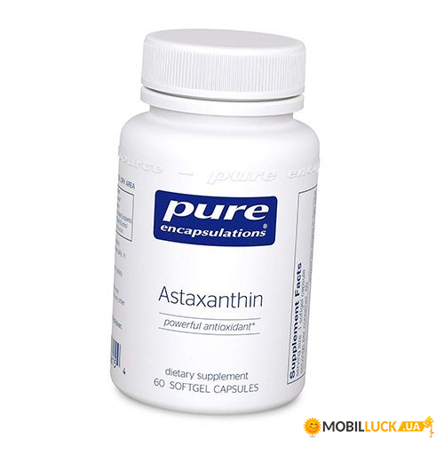   Pure Encapsulations Astaxanthin 60  (70361010)