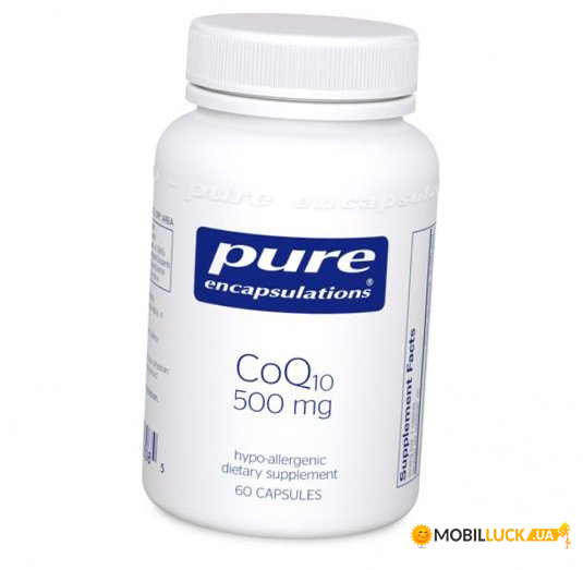   Pure Encapsulations CoQ10 500 60  (70 361 014)