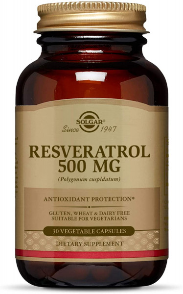   Solgar Resveratrol 500 mg 30  (4384302867)