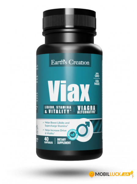   Earths Creation VIAX Male Supplement 40 