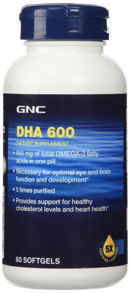   GNC DHA 600 60  (4384303351)