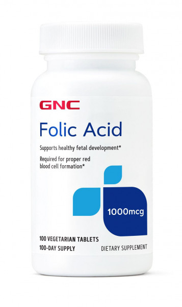   GNC Folic Acid 100  (4384303358)