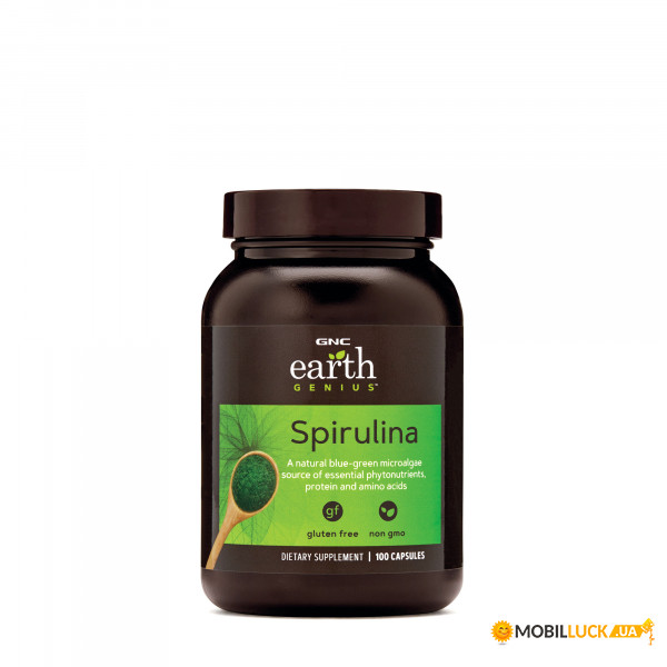   GNC Spirulina 100  (4384303352)