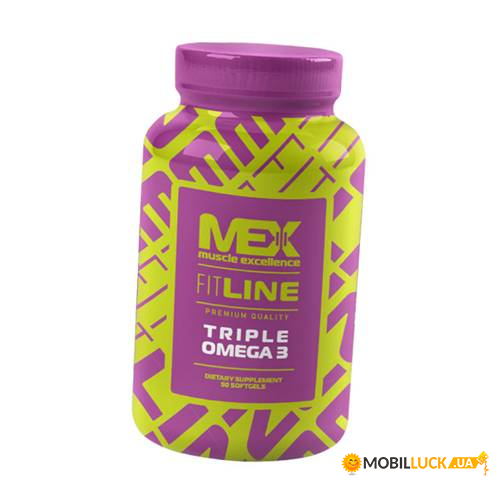   Mex Nutrition Triple Omega 3 90  (67114001)