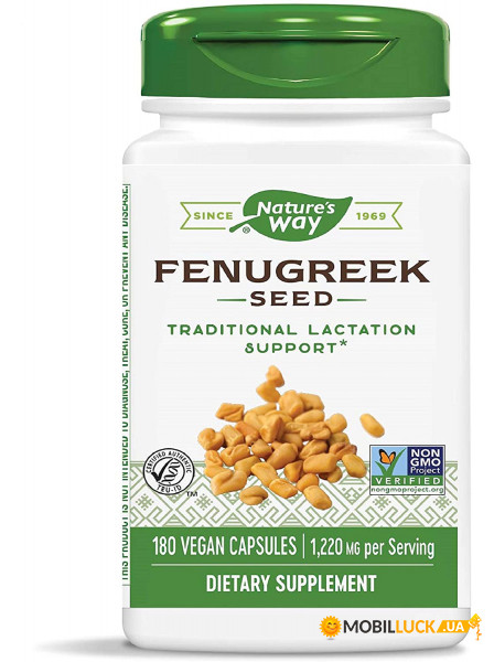   Nature's Way Fenugreek Seed 180  (4384302892)