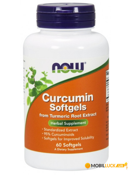   NOW Curcumin Softgels 60  (4384301958)