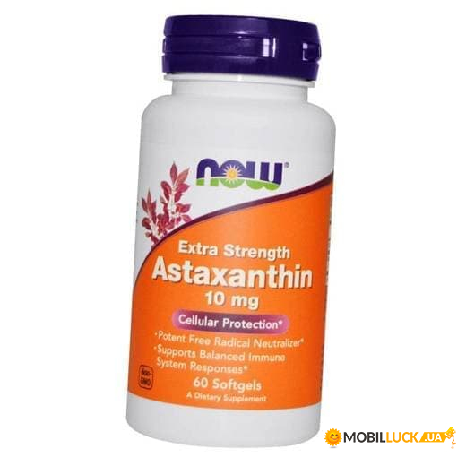   Now Foods Astaxanthin 10 60  (70128017)