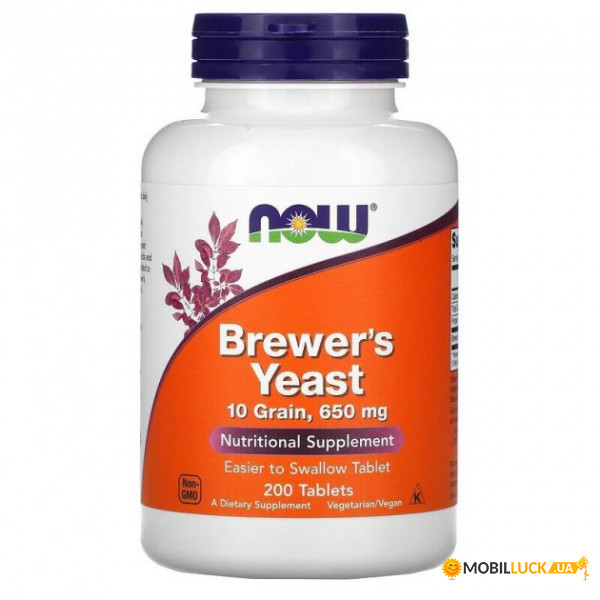   Now Foods Brewers Yeast 200  (4384303793)