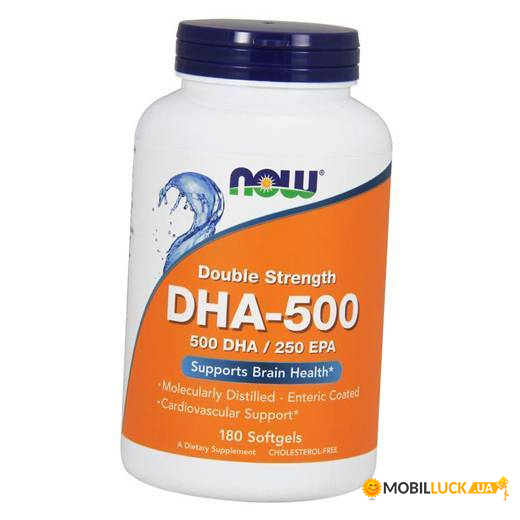   Now Foods DHA-500 180  (67128003)