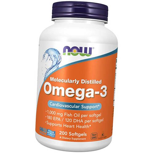   Now Foods Omega-3 1000 200  (67128007)