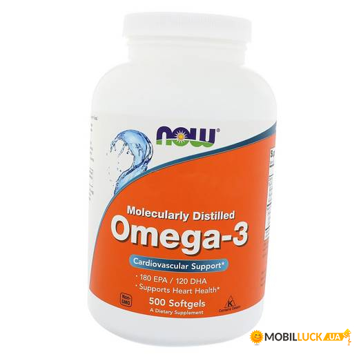   Now Foods Omega-3 1000 500  (67128007)