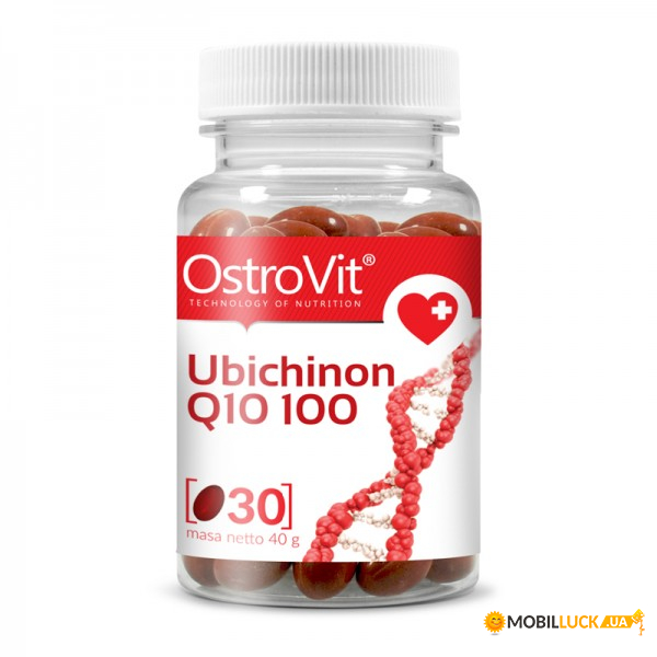  OstroVit Ubichinon Q10 100 - 30caps 100-87-7762952-20