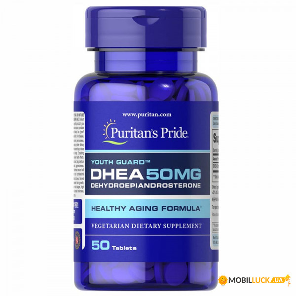 ϳ  Puritan's Pride DHEA 50 mg 50 