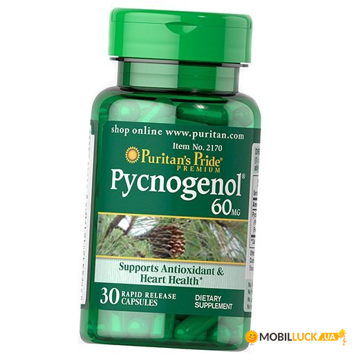   Puritan's Pride Pycnogenol 60 30  (70367007)