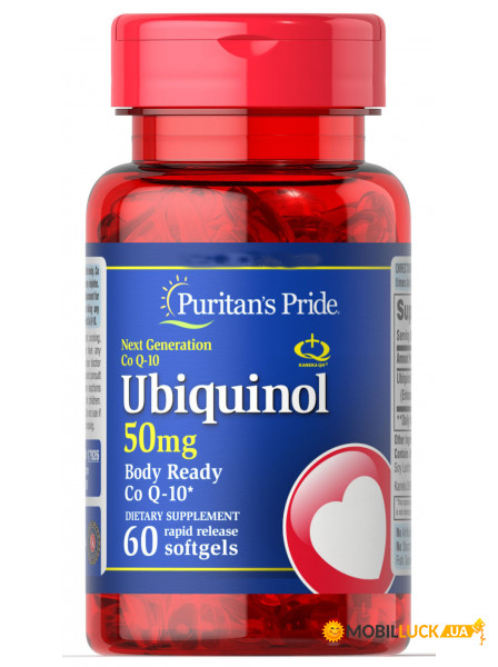   Puritan's Pride Ubiquinol 60  (4384301872)