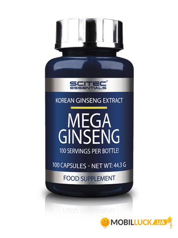   Scitec Essentials Mega ginseng 100 