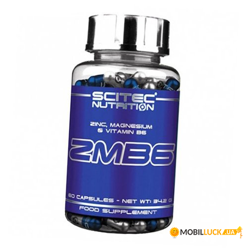   Scitec Nutrition ZMB6 60 caps (000001602)