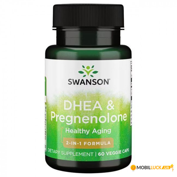 ϳ  Swanson DHEA and Pregnenolone 60 