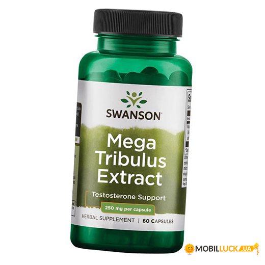  Swanson Mega Tribulus Extract 60  (08280002)