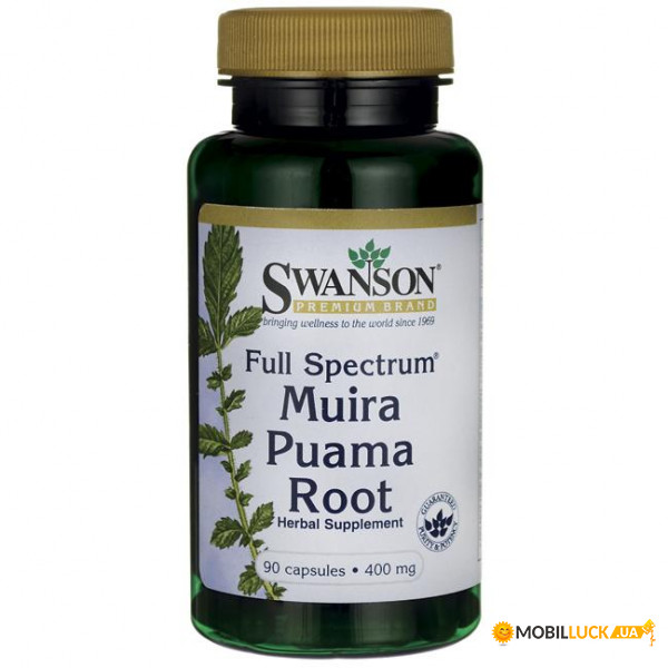   Swanson Muira Puama Root 90  (4384302325)