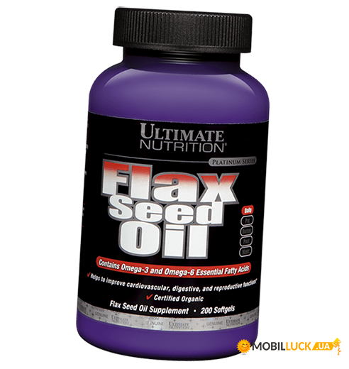   Ultimate Nutrition Flax Seed Oil 200  (67090002)