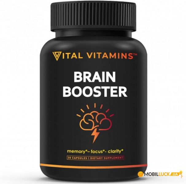   Vital Vitamins Brain Booster 30  (4384303842)