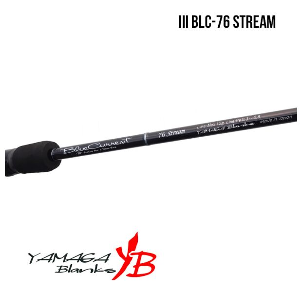  Yamaga Blanks Blue Current III BLC-76 Stream