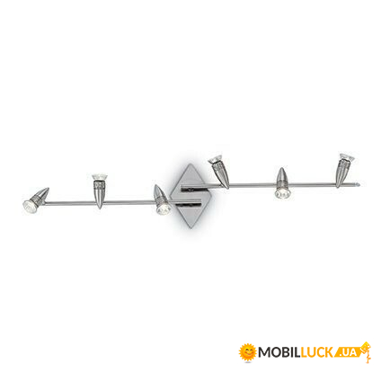  Ideal Lux Alfa Pl6 Nickel (006338) 24998