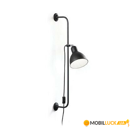  Ideal Lux Shower Ap1 Nero (179643) 25648