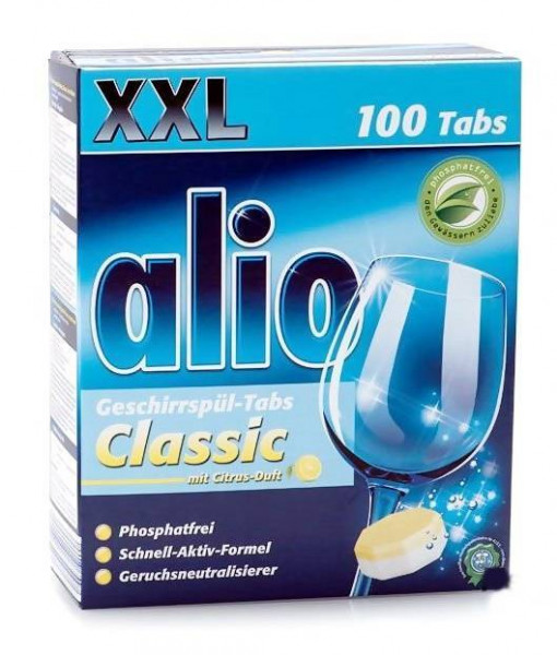    Alio Geschirr-reiniger-tabs classic, 100  086547