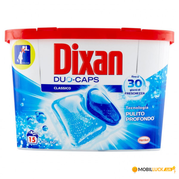    Dixan Duo-caps Classico 8015100574032 15 