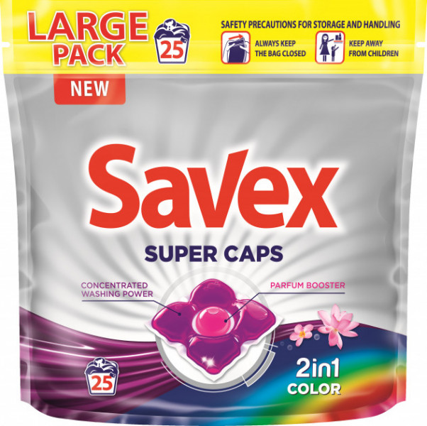    Savex Super Caps 2in1 Color, 25  045547